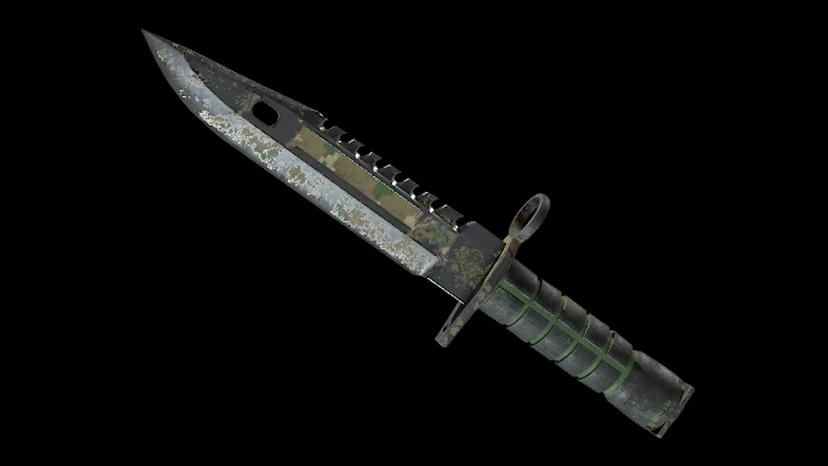 ★ M9 Bayonet | Forest DDPAT (Battle-Scarred)