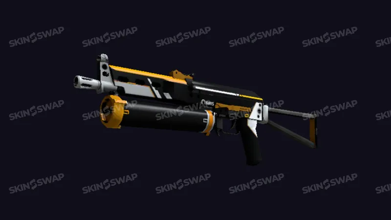 PP-Bizon Osiris futuristic orange black graphics