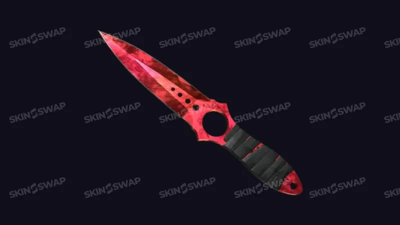 Skeleton Knife Crimson Web Factory New