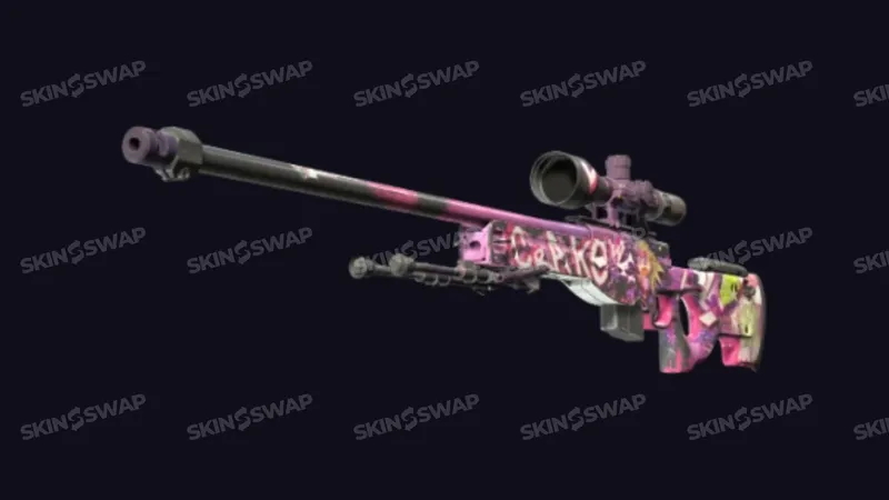 AWP Crakow graffiti style Major tournament skin