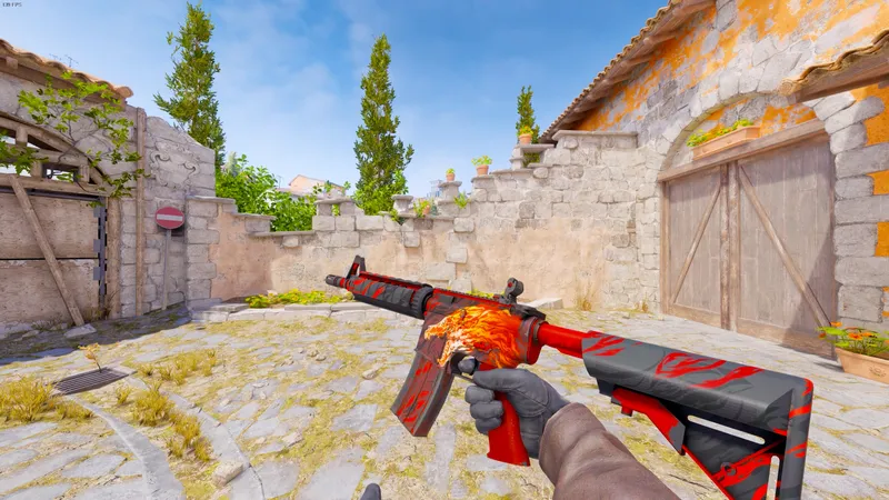 M4A4 Howl contraband rarity red wolf design