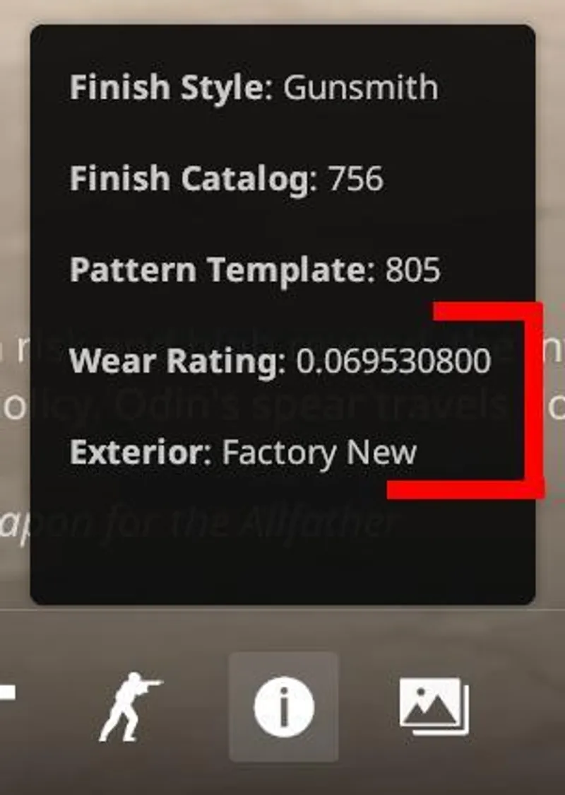 CS2 float value example