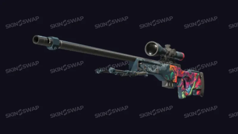 AWP Hyper Beast psychedelic monster design skin