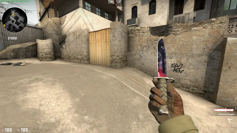 Doppler Phase 1 knife