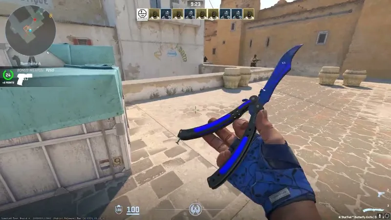 Doppler Phase 4 knife