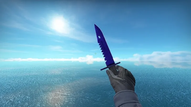 Doppler Sapphire knife