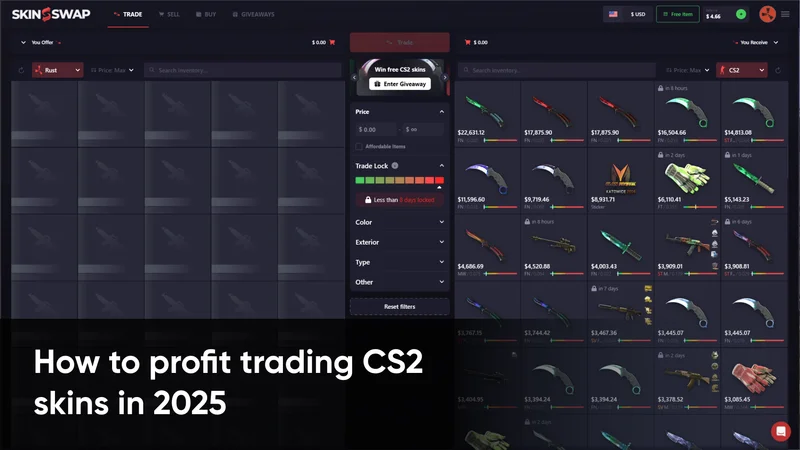 How to profit trading CS2 skins in 2025