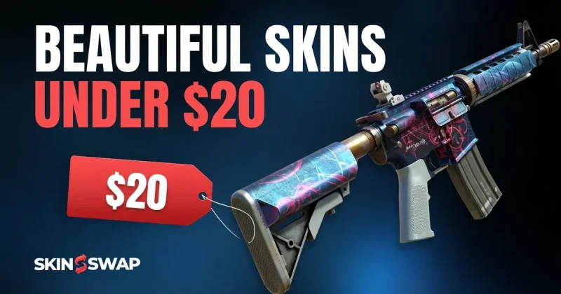 Top 10 Most Beautiful Skins Under $20 In 2026 in CS2