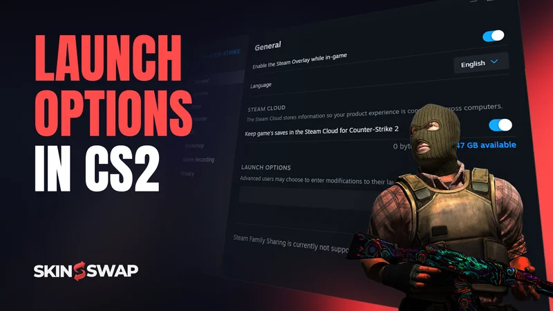 How to Set Launch Options in CSGO (CS2)