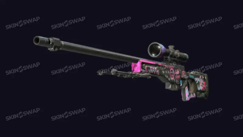 AWP Fever Dream colorful neon doodle design