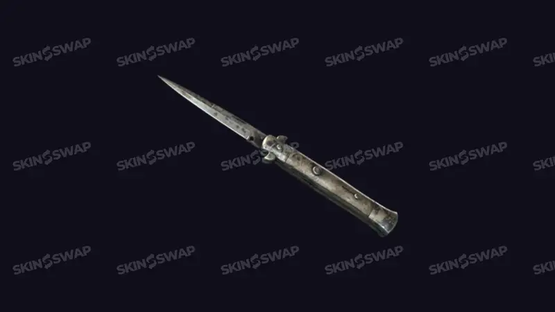 Stiletto Knife Scorched