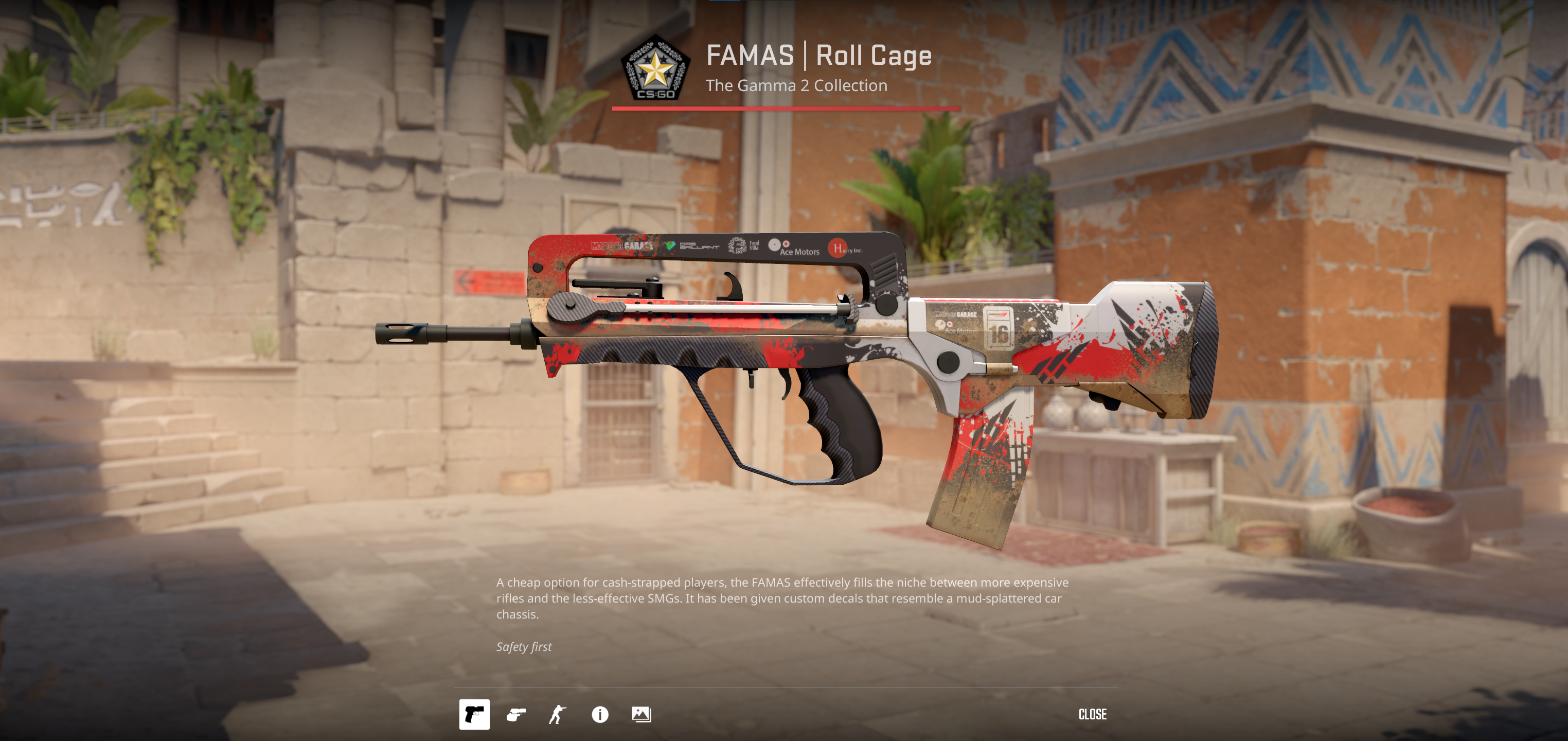 FAMAS Roll Cage