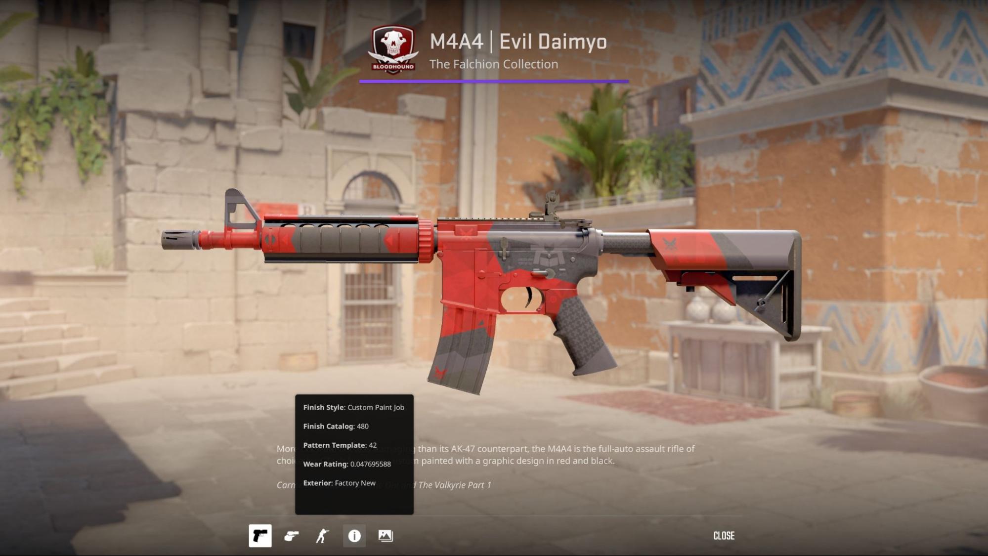 M4A4 | Evil Daimyo