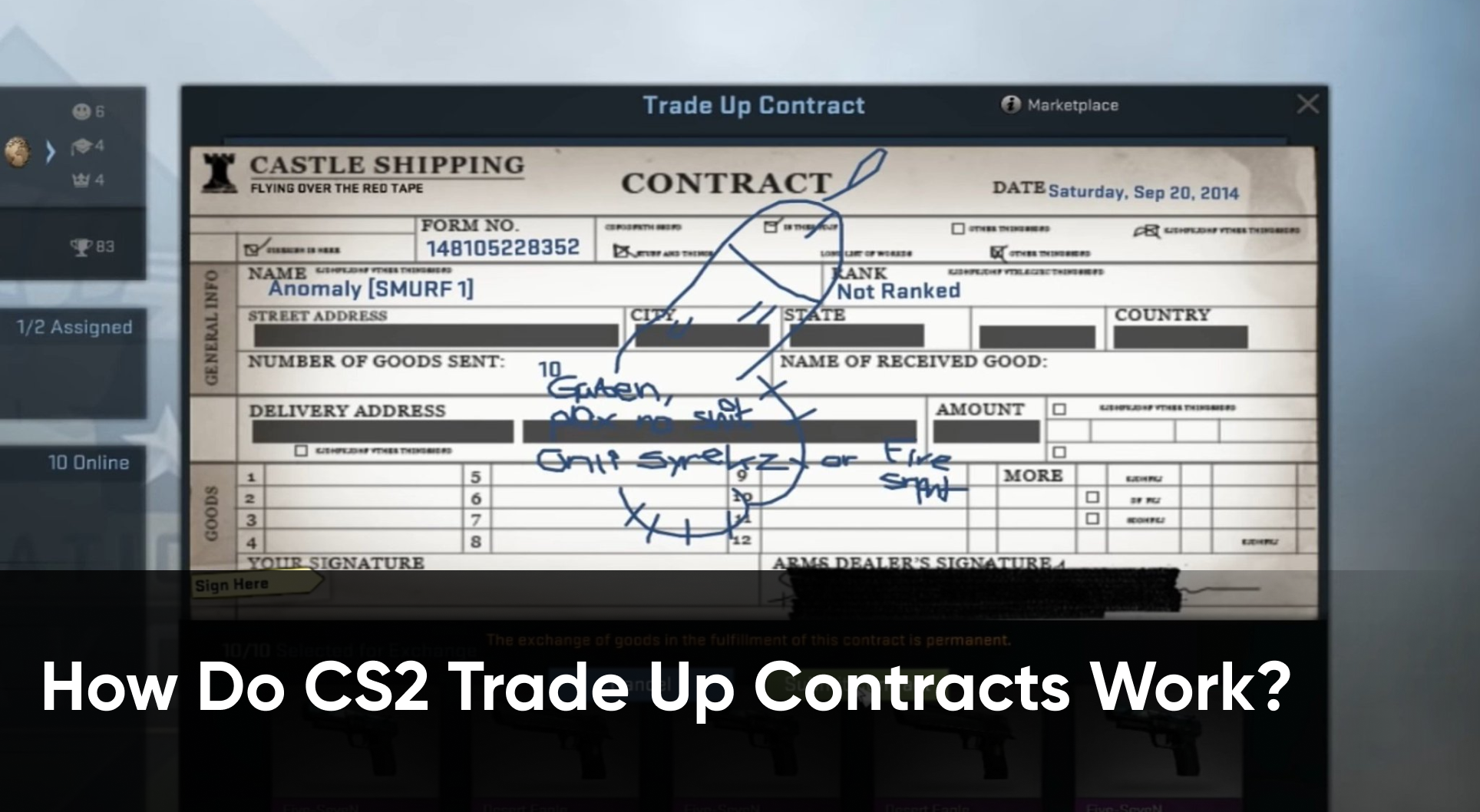  How Do CS2 Trade Up Contracts Work?