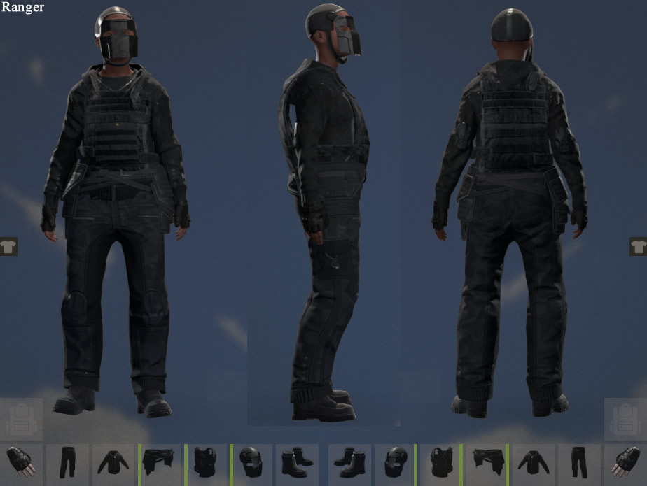 Night Camo Set